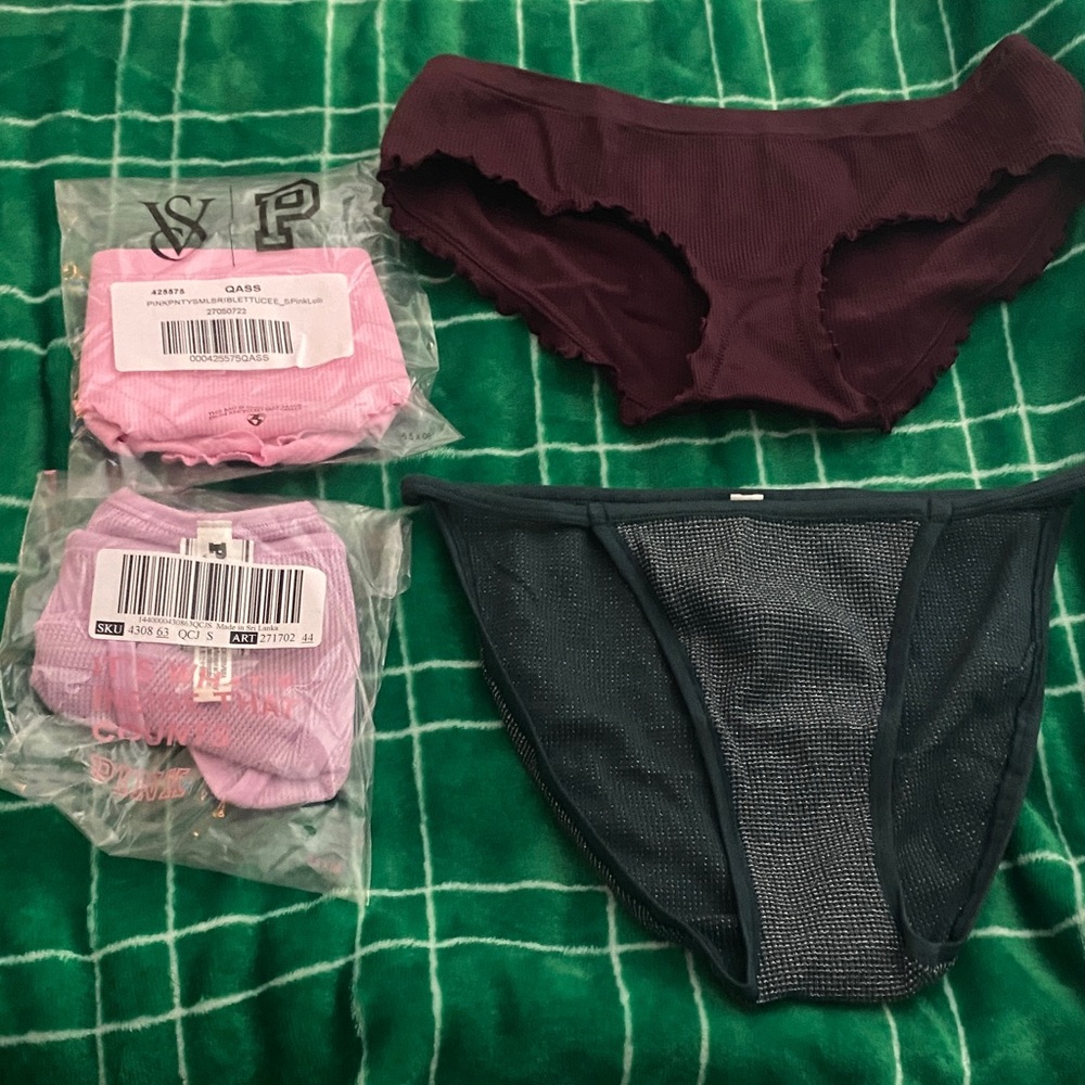 NWT size small underwear bundle
